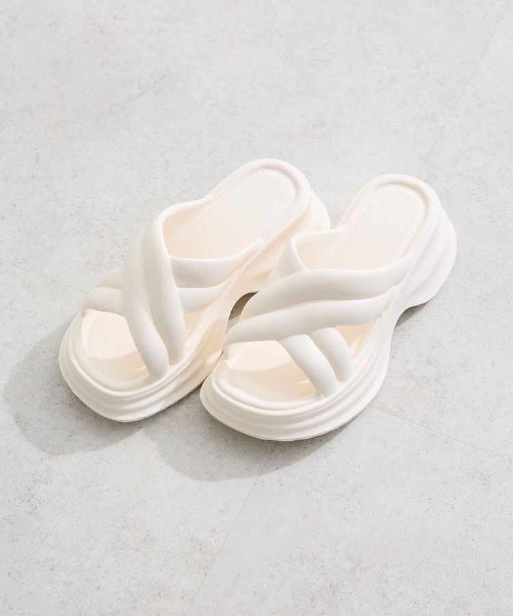 Green Parks「・クロスサンダル」|サンダル|Off White