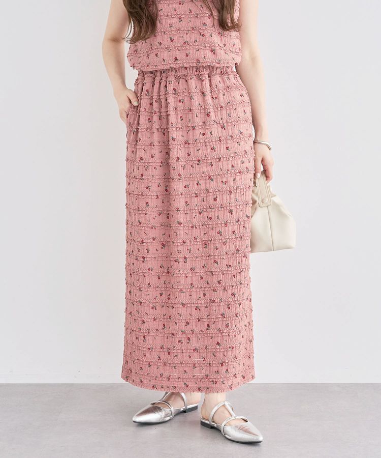 Green Parks「・SUGAR SPOON コバナレースフリルナロースカート」|タイト|