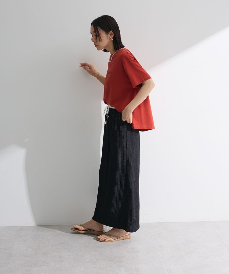 Green Parks「フロッキー筆記体ロゴボックスTシャツ」|Tシャツ・カットソー|