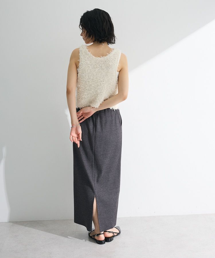 Green Parks「・swing by 2wayチュールヤーンベスト」|ベスト・ジレ|