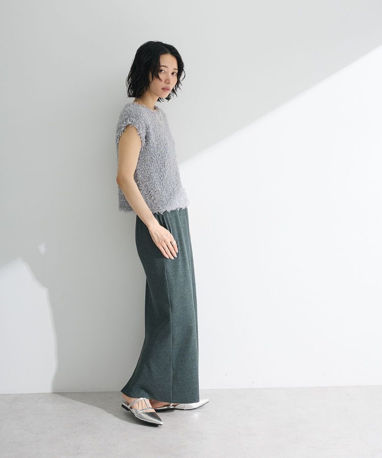 Green Parks「・swing by チュールヤーンプルオーバー」|ベスト・ジレ|