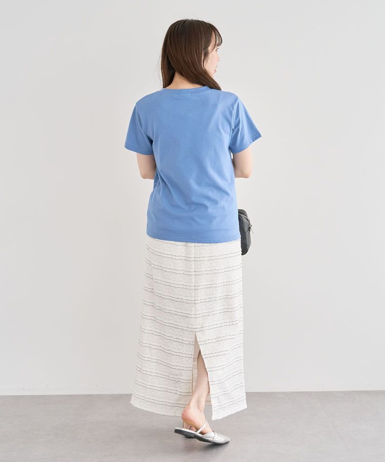 Green Parks「・swing by コード刺繍ロゴTEE」|Tシャツ・カットソー|