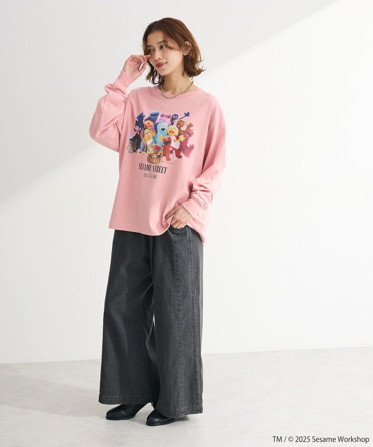 Green Parks「セサミストリートミーツフルーツオブザルーム ロンTEE」|Tシャツ・カットソー|