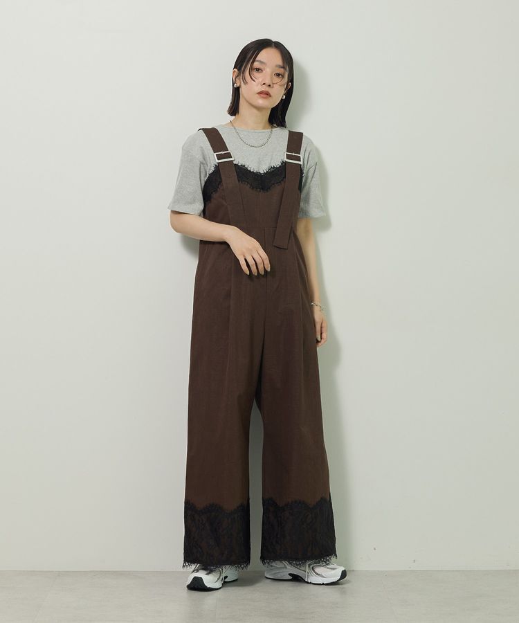 Green Parks「・Petit Fleur リブオーバーサイズTEE」|Tシャツ・カットソー|