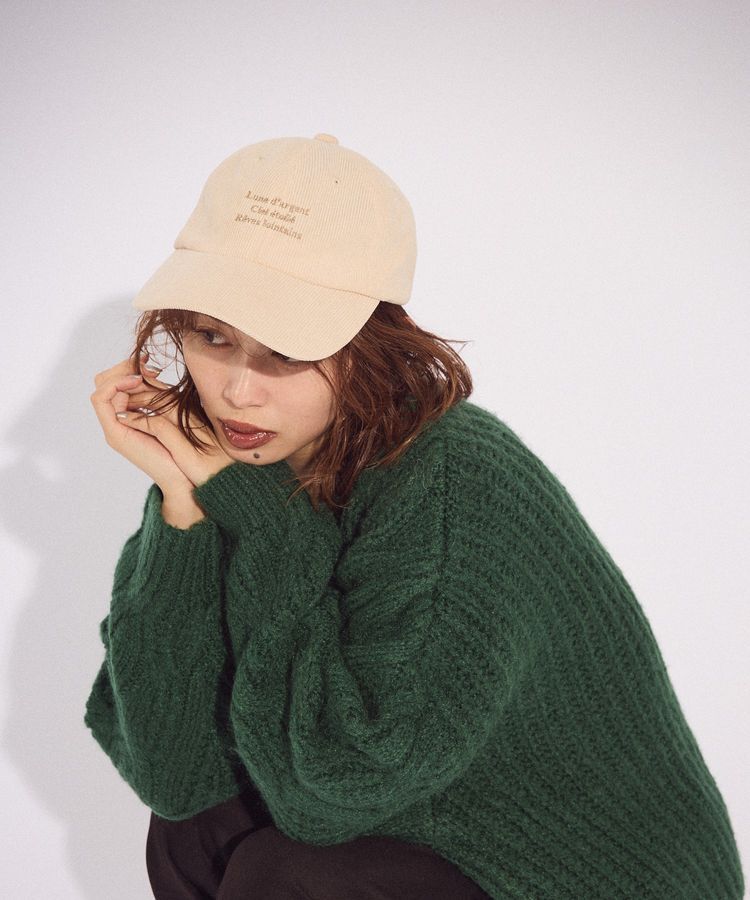 armonia「everywalk.コーデュロイロゴキャップ」|その他|