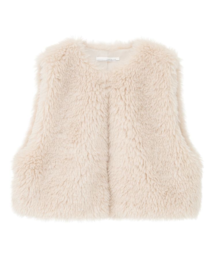 Green Parks「・ELENCARE DUE シープファーベスト」|ベスト・ジレ|