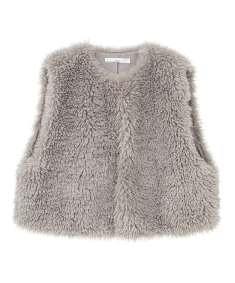 Green Parks「・ELENCARE DUE シープファーベスト」|ベスト・ジレ|