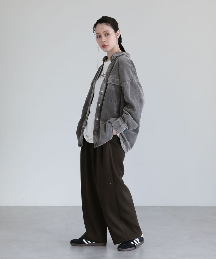 Green Parks「・ELENCARE DUE ケミカルコーデュロイシャツ」|シャツ・ブラウス|