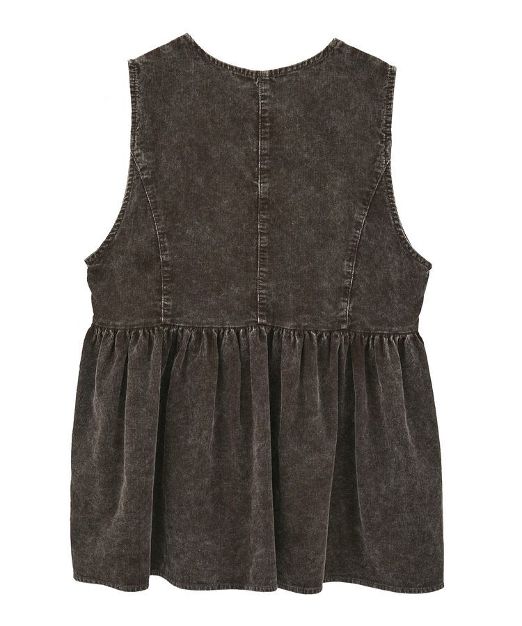 Green Parks「・ELENCARE DUE ケミカルコーデュロイベスト」|ベスト・ジレ|