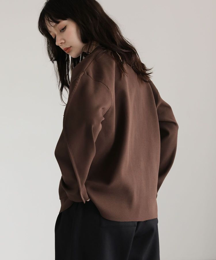 Green Parks「・ELENCARE DUE ニットシングルジャケット」|カーディガン|