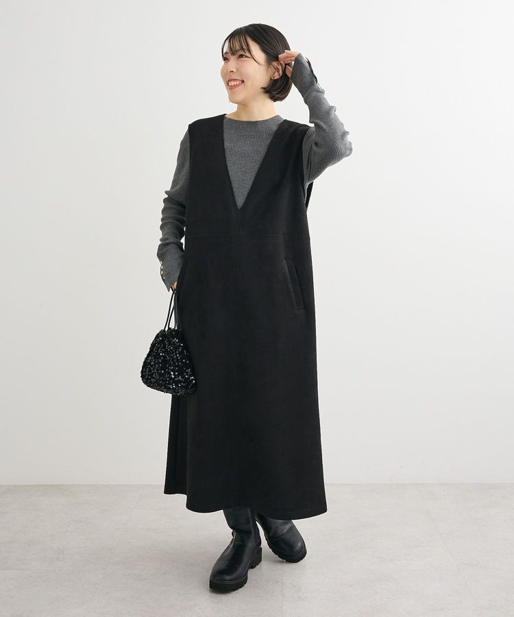 Green Parks「袖口金釦リブニットプルオーバー」|ニット・セーター|