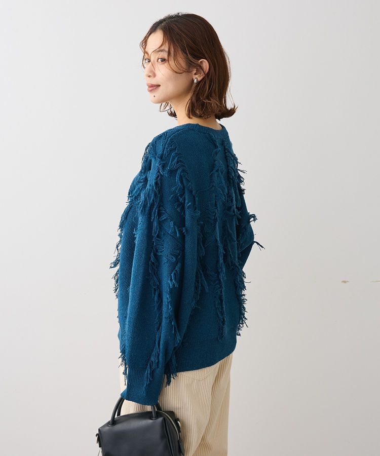 Green Parks「フリンジニットプルオーバー」|ニット・セーター|