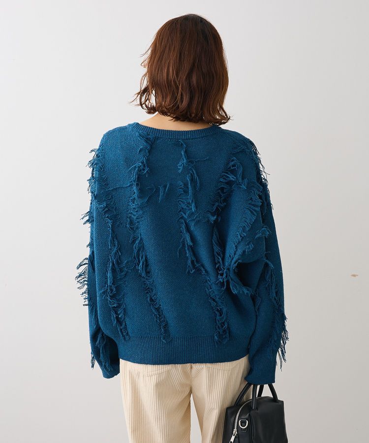 Green Parks「フリンジニットプルオーバー」|ニット・セーター|