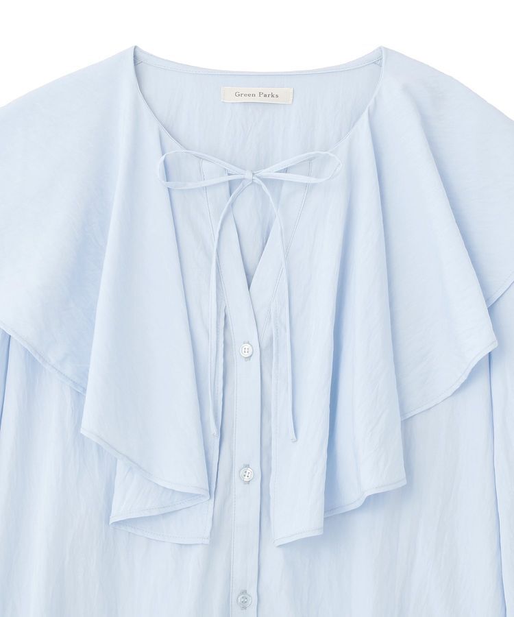 Green Parks「ラッフルブラウス」|シャツ・ブラウス|