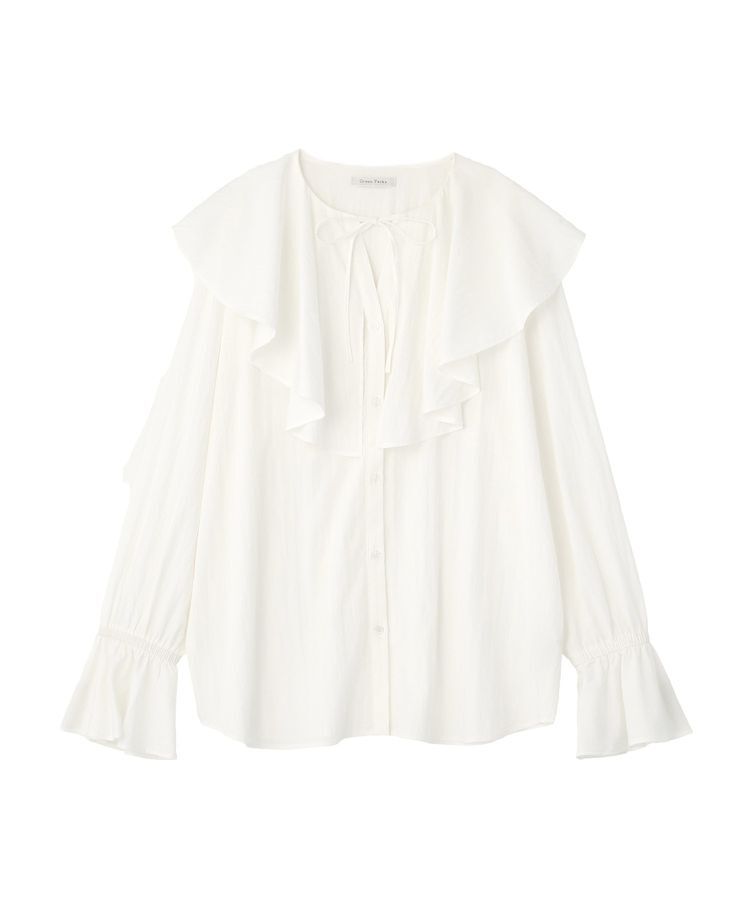 Green Parks「ラッフルブラウス」|シャツ・ブラウス|