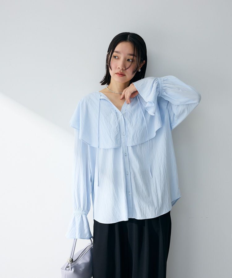 Green Parks「ラッフルブラウス」|シャツ・ブラウス|
