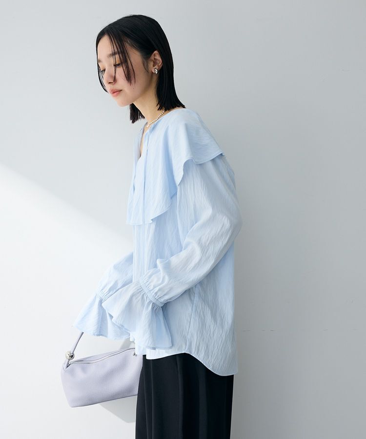Green Parks「ラッフルブラウス」|シャツ・ブラウス|