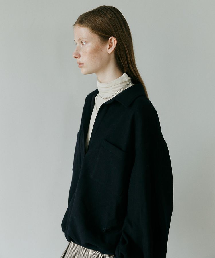 GARAGE OF GOOD CLOTHING「【日本製】ウール混スキッパーリブプルオーバー」|Tシャツ・カットソー|