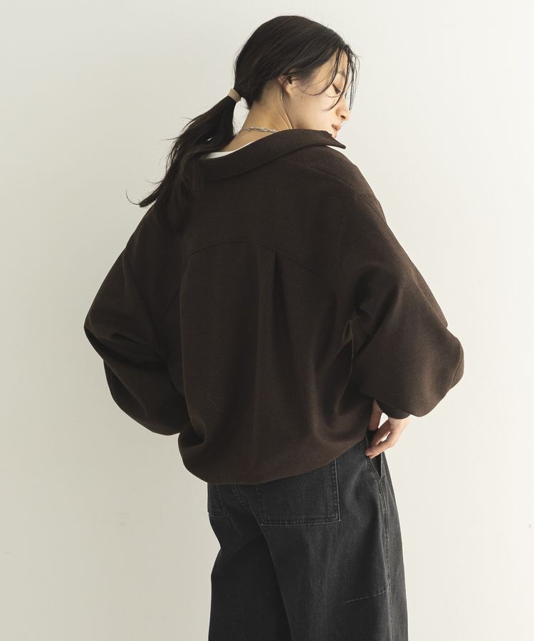 GARAGE OF GOOD CLOTHING「【日本製】ウール混スキッパーリブプルオーバー」|Tシャツ・カットソー|