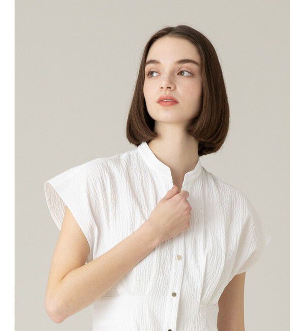 LOULOU WILLOUGHBY「【LOULOU WILLOUGHBY】リップルタックワンピース」|ワンピース|