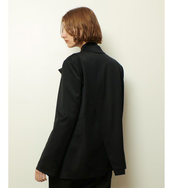 allureville「バックレイヤードジャケット」|テーラードジャケット|