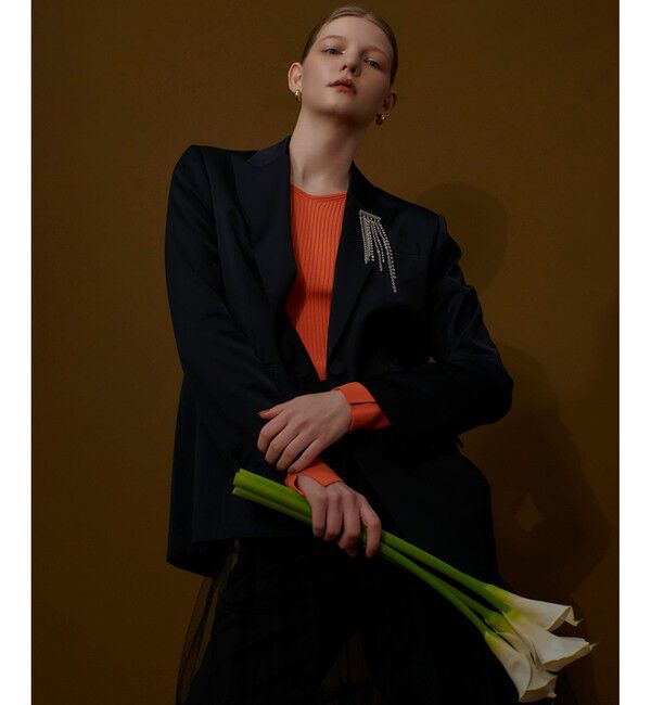 allureville「バックレイヤードジャケット」|テーラードジャケット|