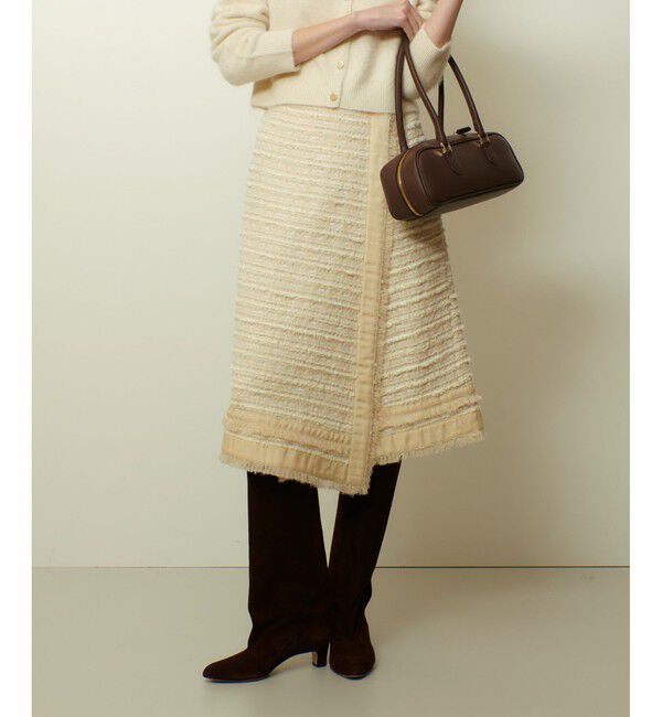 allureville「ジオリカラップスカート」|スカート|