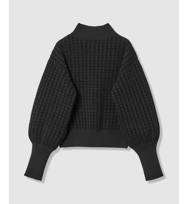 LOULOU WILLOUGHBY「【LOULOU WILLOUGHBY】ロングリブカフスモールプルオーバー」|ニット・セーター|