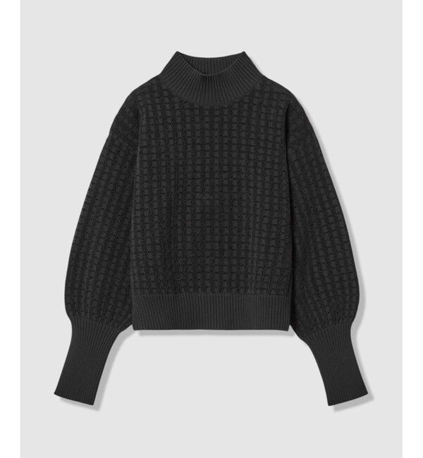 LOULOU WILLOUGHBY「【LOULOU WILLOUGHBY】ロングリブカフスモールプルオーバー」|ニット・セーター|