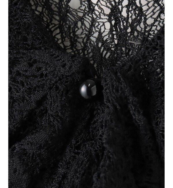 LOULOU WILLOUGHBY「【LOULOU WILLOUGHBY】レーシーカットプルオーバー」|Tシャツ・カットソー|