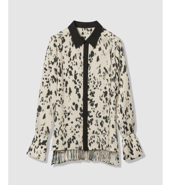 allureville「OFFICINAバックプリーツブラウス」|シャツ・ブラウス|