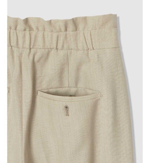 allureville「ウェストタックデザインパンツ」|チノ|