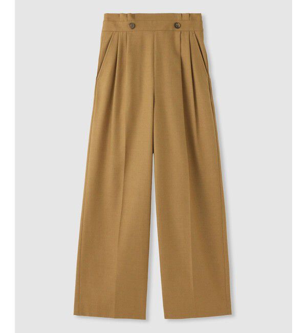 allureville「ウェストタックデザインパンツ」|チノ|