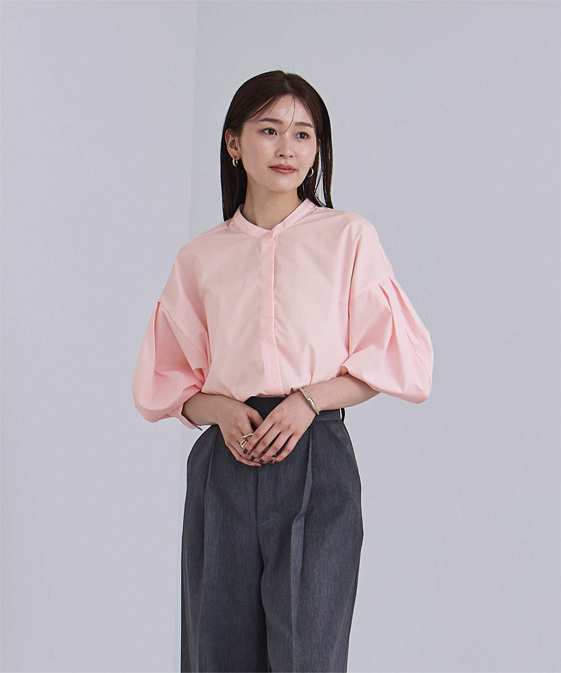 ur's「ボリューム袖ブラウス」|シャツ・ブラウス|