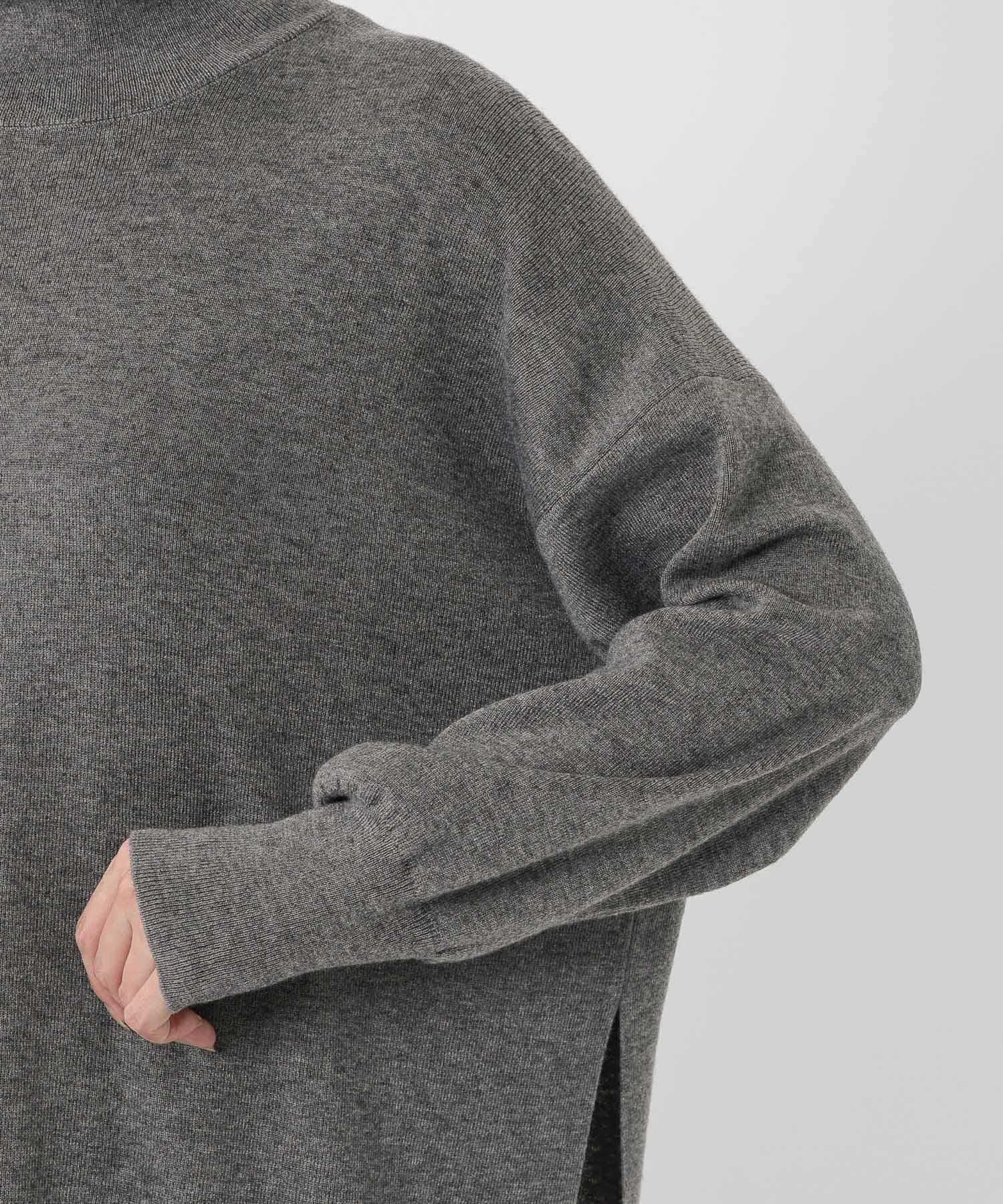 BABYLONE「ﾊｲﾈｯｸﾎﾟﾝﾁｮKN」|ニット・セーター|