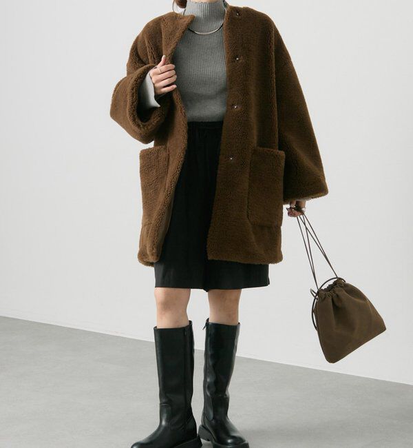  「【リバイバル/新色追加】プチハイネックリブニット」|ニット・セーター|