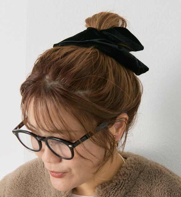  「【＠noricorico102企画】スクエアベロアシュシュ」|ネックレス|