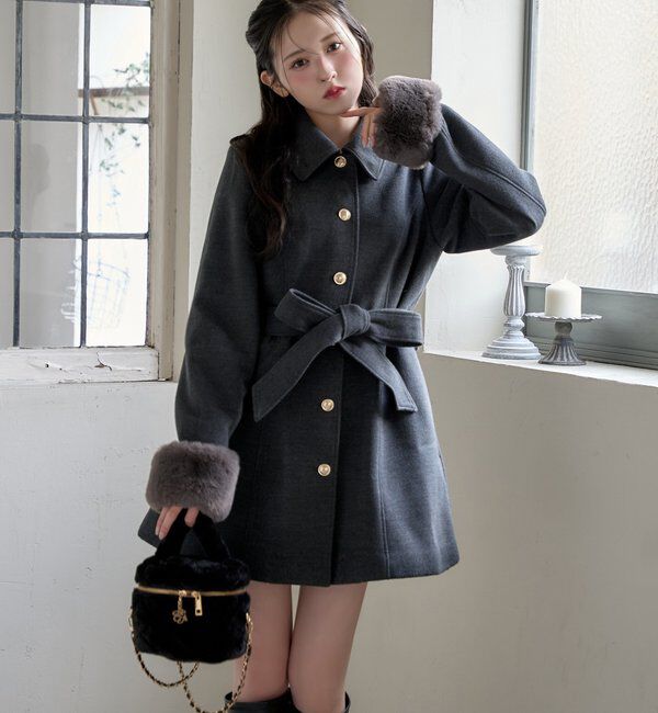  「リボンミドルコート/SMサイズあり」|その他|