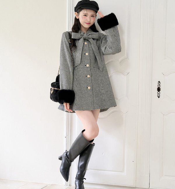  「リボンミドルコート/SMサイズあり」|その他|