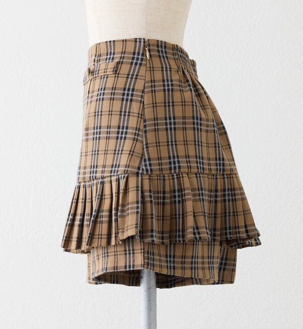  「【SMサイズ展開あり】細プリーツスカパン」|スカート|