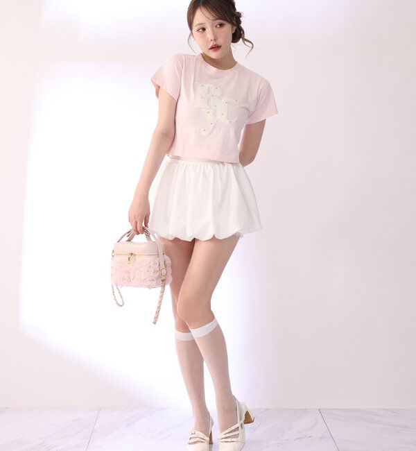  「レースアップテレコトップス」|プルオーバー|