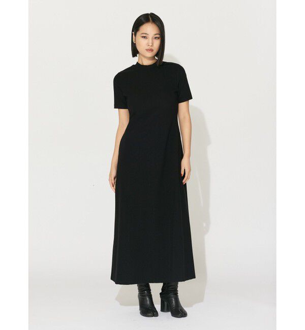 MIDIUMISOLID「MIDIUMISOLID for Ladies タイトフィットワンピース」|ワンピース|ブラック