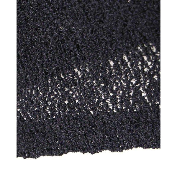 mizuiro ind「mizuiro ind レースクルーネックTシャツ」|Tシャツ・カットソー|