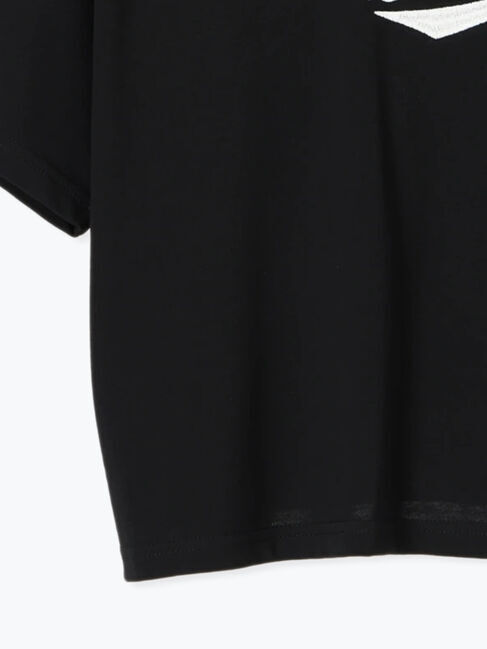 Lugnoncure「【接触冷感】フロントミニ刺繍Tシャツ」|Tシャツ・カットソー|