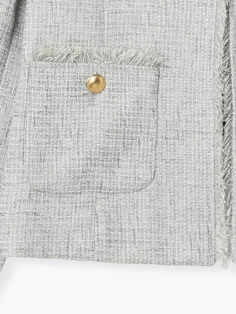 Te chichi「【セレモニーアイテム】ツイードノーカラージャケット」|その他|