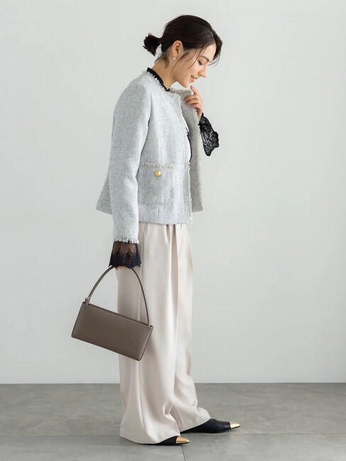 Te chichi「【セレモニーアイテム】2タックワイドパンツ（セットアップ可）」|その他|