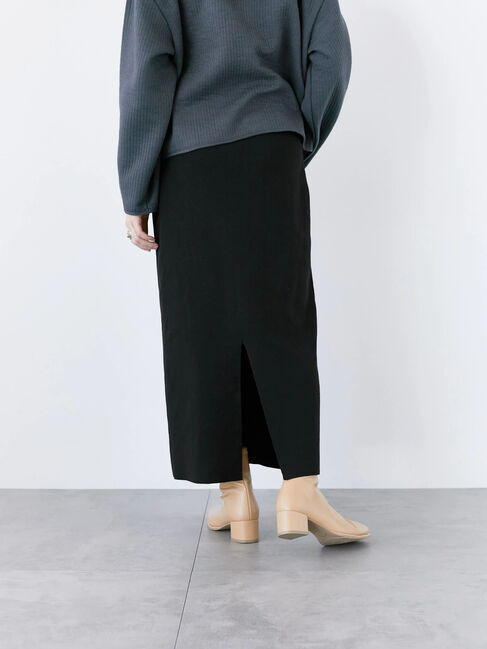 Samansa Mos2 blue「◎ニットタイトスカート」|スカート|