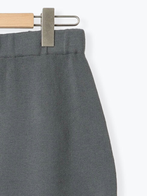 Samansa Mos2 blue「◎ニットタイトスカート」|スカート|