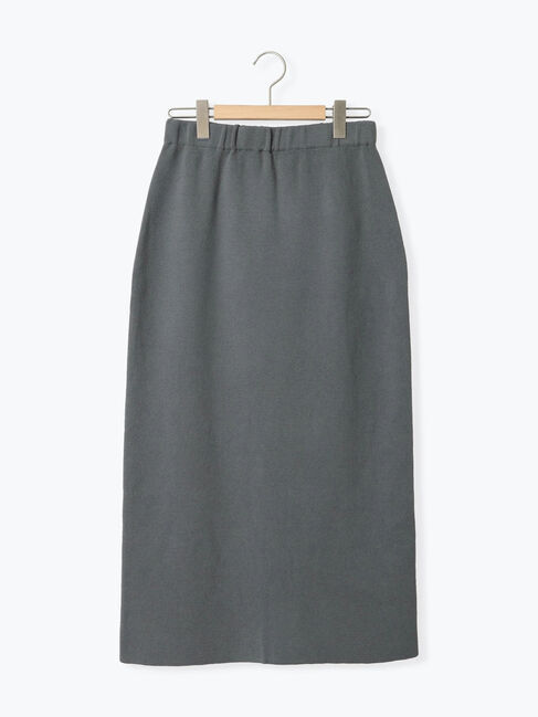 Samansa Mos2 blue「◎ニットタイトスカート」|スカート|