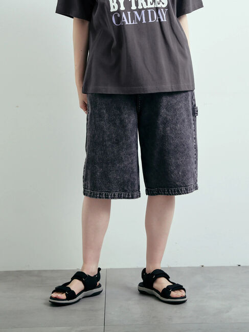 SM2「デニム/ツイルペインターハーフパンツ」|その他|